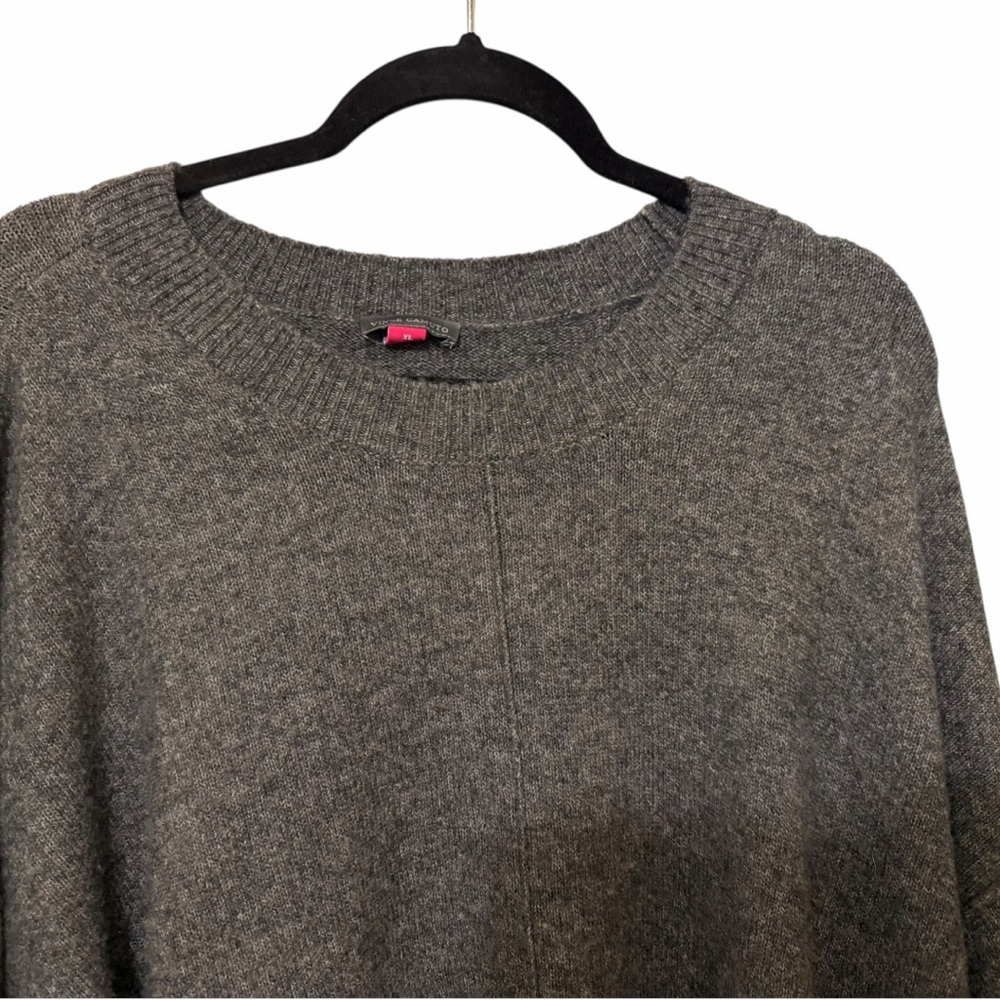 Vince Camuto Women’s Gray Scoopneck Pullover Sweater - Picture 8 of 11